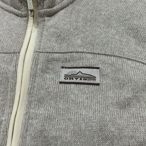 Orvis Full Zip Fleece Vest Women’s Size Small Tan New W Tag - Picture 6 of 9